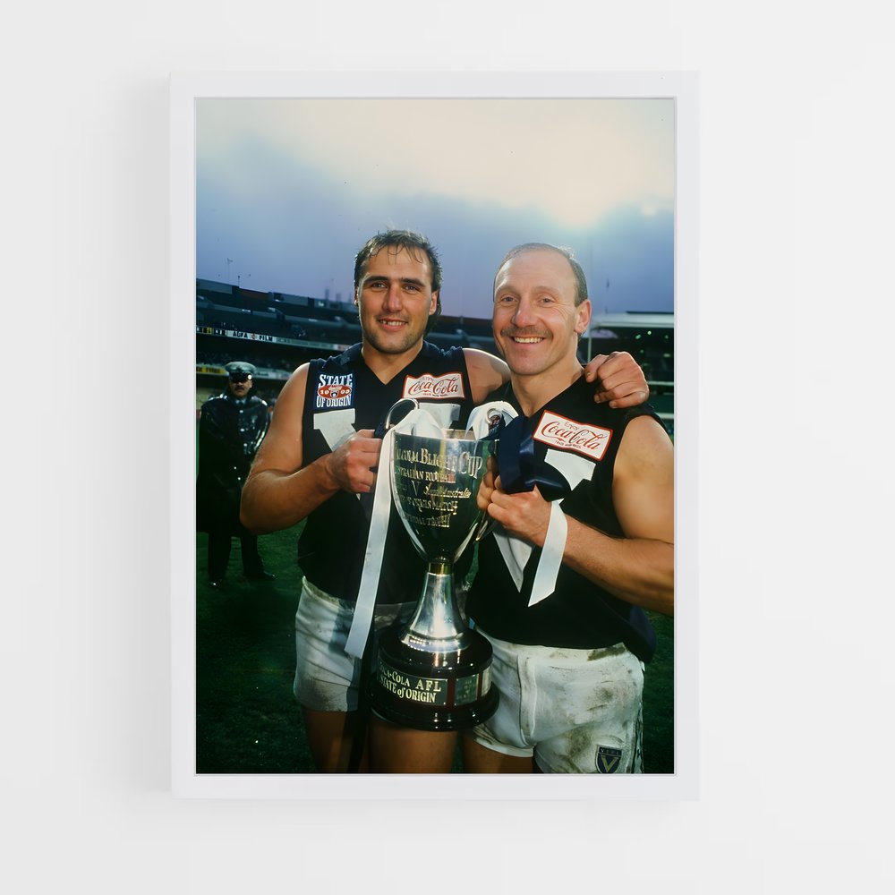 Poster La Victoire de Gary – affiche Football australien (vue 3)